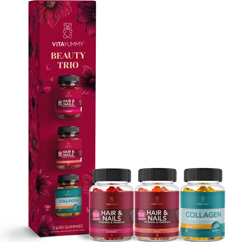 VitaYummy Beauty Trio Gaveæske 3 x 30 pcs