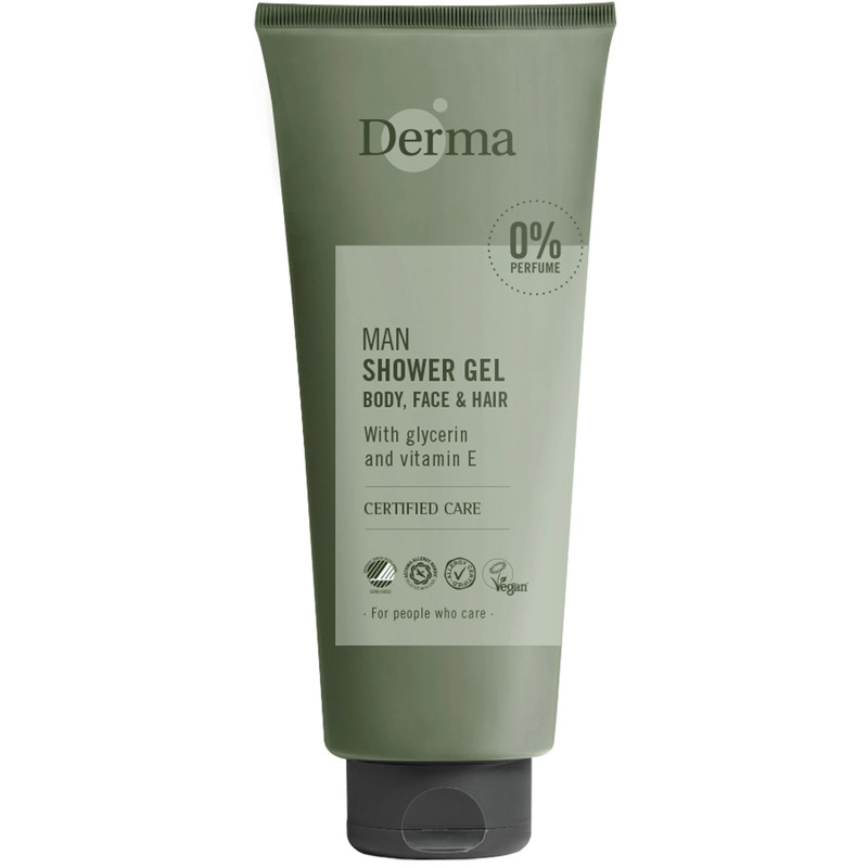 Derma Man Shower Gel 3i1 - Body, face and hair (350 ml)