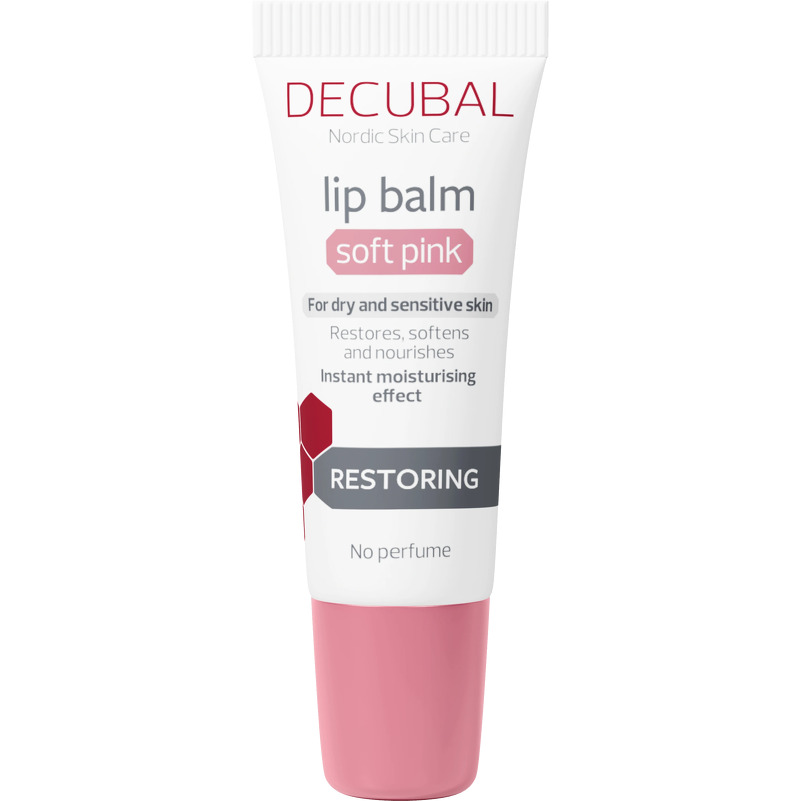 Decubal Restoring Lip Balm 10 ml - Soft Pink (Limited Edition)