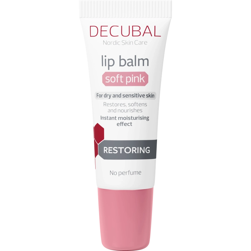 Decubal Restoring Lip Balm 10 ml - Soft Pink (Limited Edition)