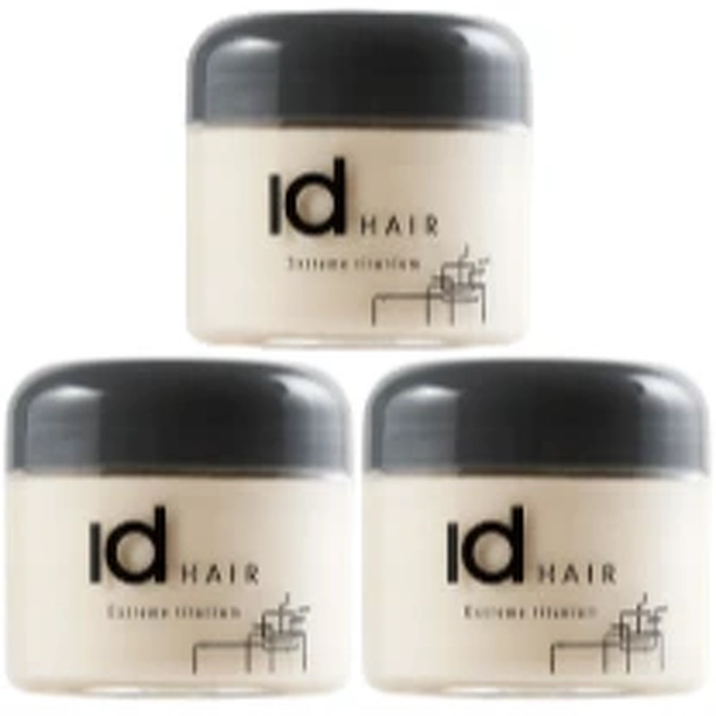 3 x Extreme Titanium Hair Wax 90 ml