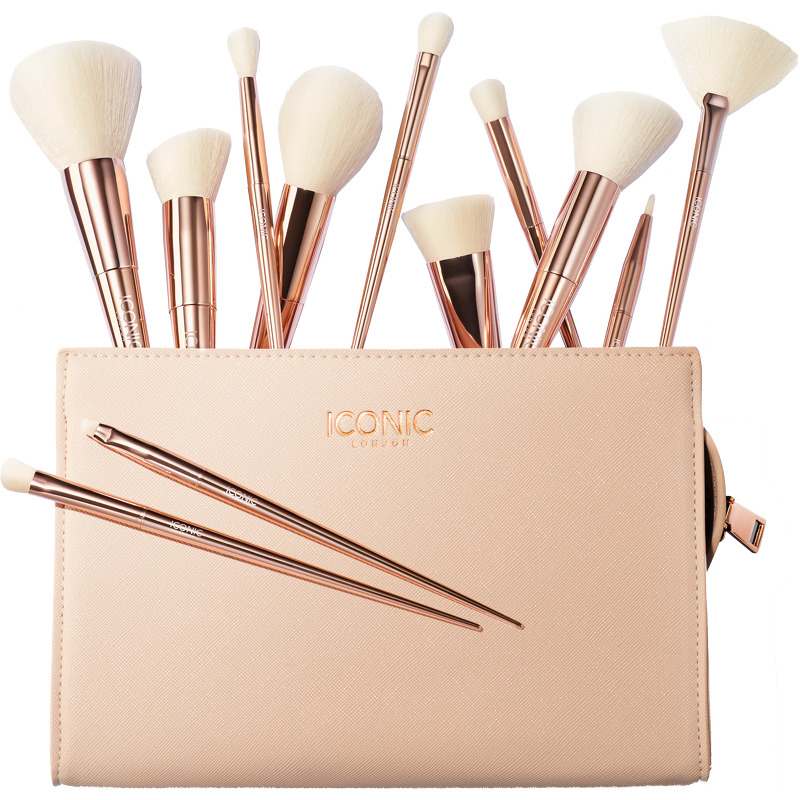 Iconic London Brush Kit Ultimate Dry Brush Set 11