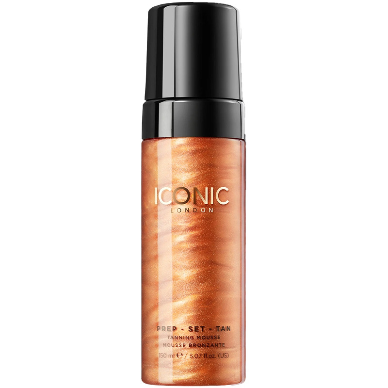ICONIC London Tanning Mousse, Prep Set Glow - 150 ml