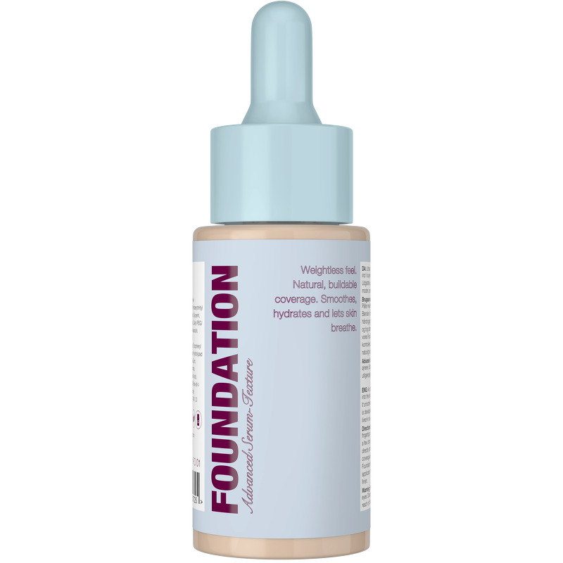 Lantz Cph Advanced Serum-Texture Foundation 28 ml - FO01 Light Sand