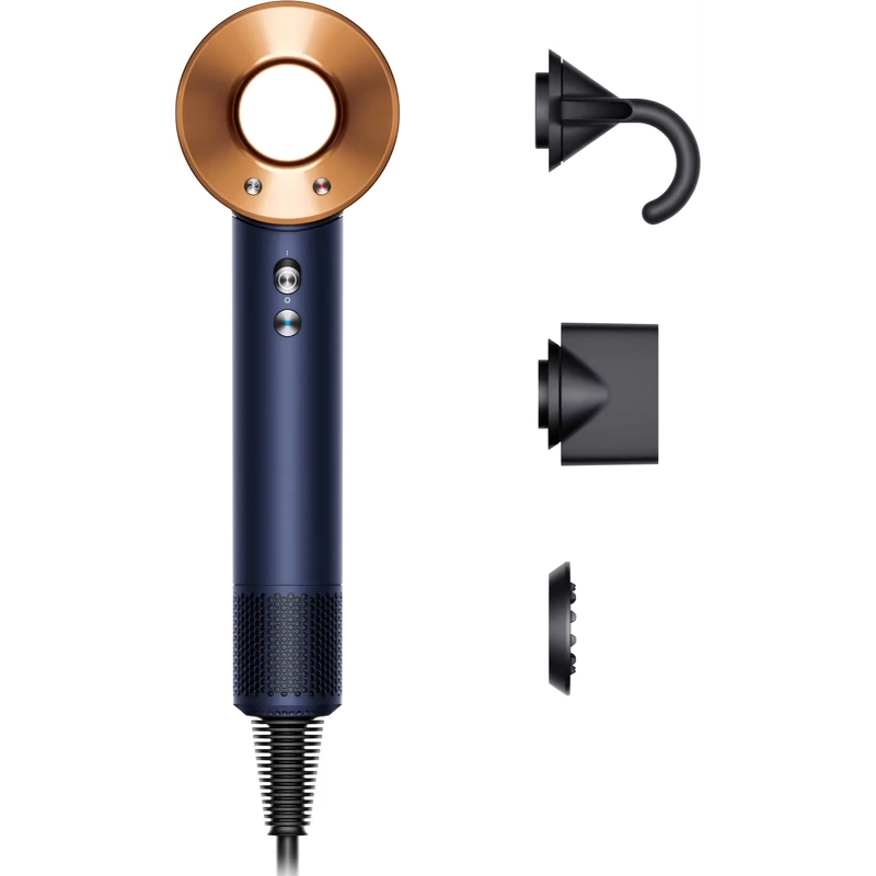 Dyson Supersonic Straight + Wavy Prussian Blue/Rich Copper
