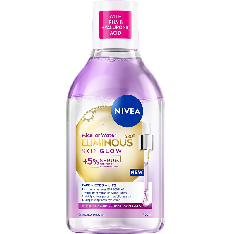 Nivea Luminous630 Skin Glow Micellar Water 400 ml