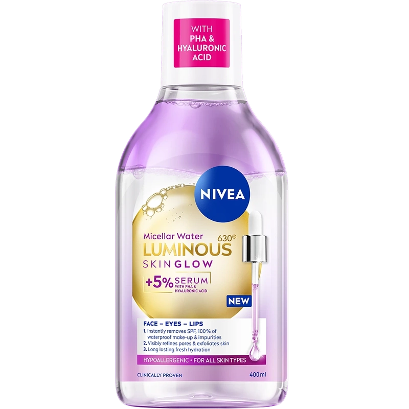 Nivea Luminous630 Skin Glow Micellar Water 400 ml