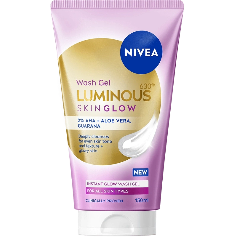 Nivea Luminous630 Skin Glow Wash Gel 150 ml