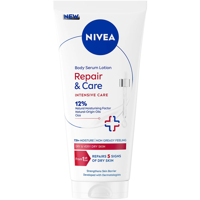 Nivea Repair & Care Body Serum Lotion 200 ml