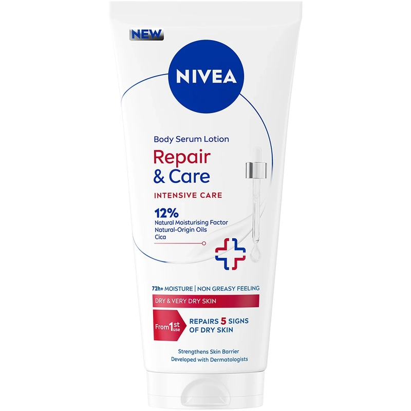 Nivea Repair & Care Body Serum Lotion 200 ml