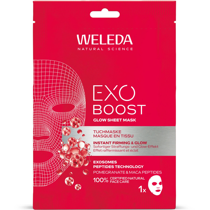 Weleda Exo Boost Glow Sheet Mask