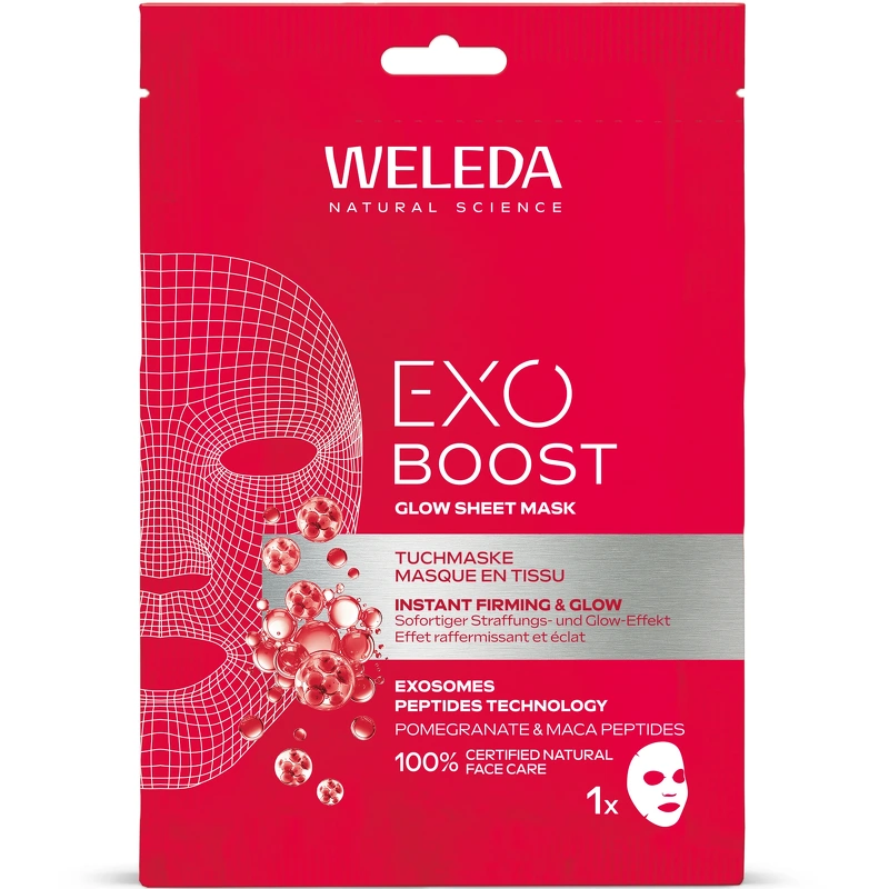 Weleda Exo Boost Glow Sheet Mask