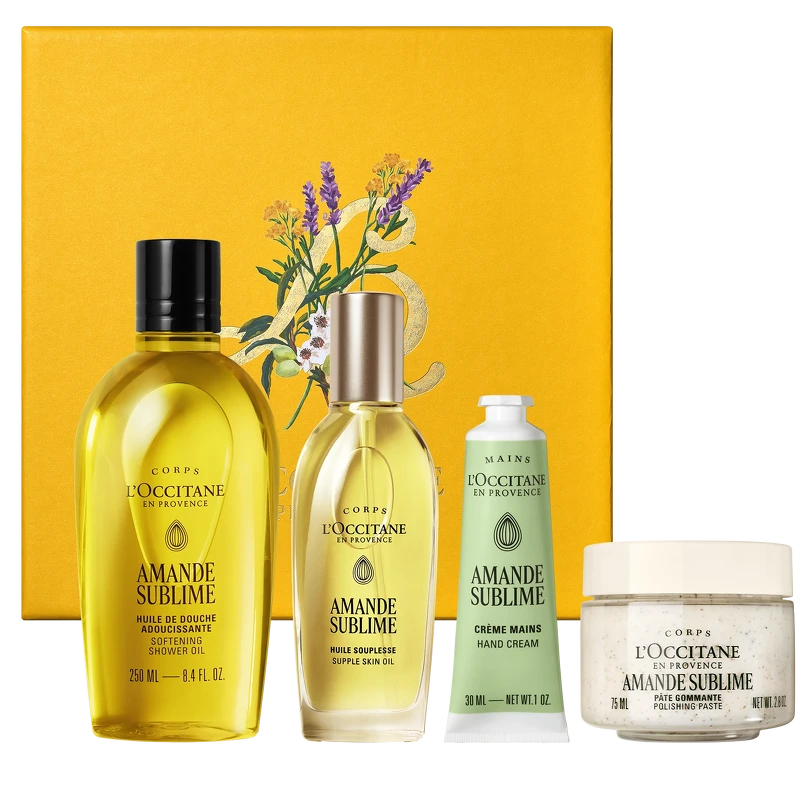 L'Occitane en Provence Almond Amande Body Gift Box (Limited Edition)