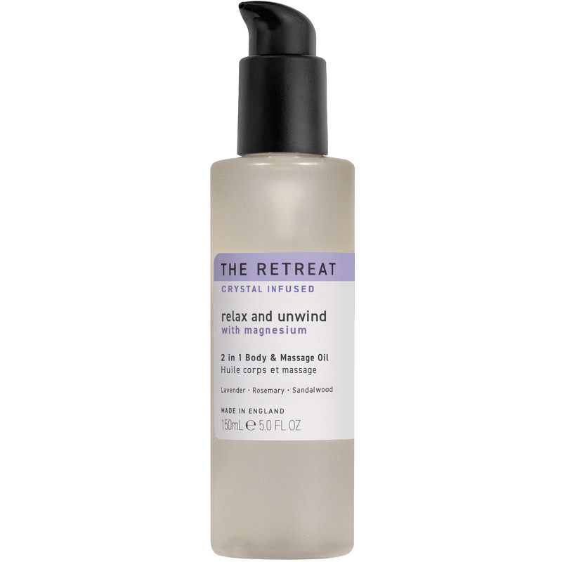 The Retreat Relax and Unwind 2 in 1 Body and Massage Oil 150 ml