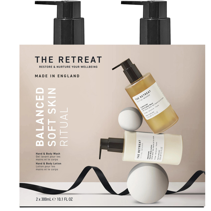 The Retreat Balanced Soft Skin Ritual Giftset 300 ml 2 stk.
