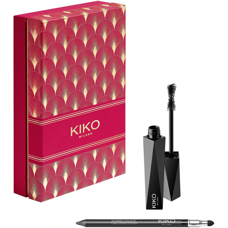 KIKO Milano Twist 'N Twinkle Holiday Midnight Glaze Eyes Gaveæske (Limited Edition)