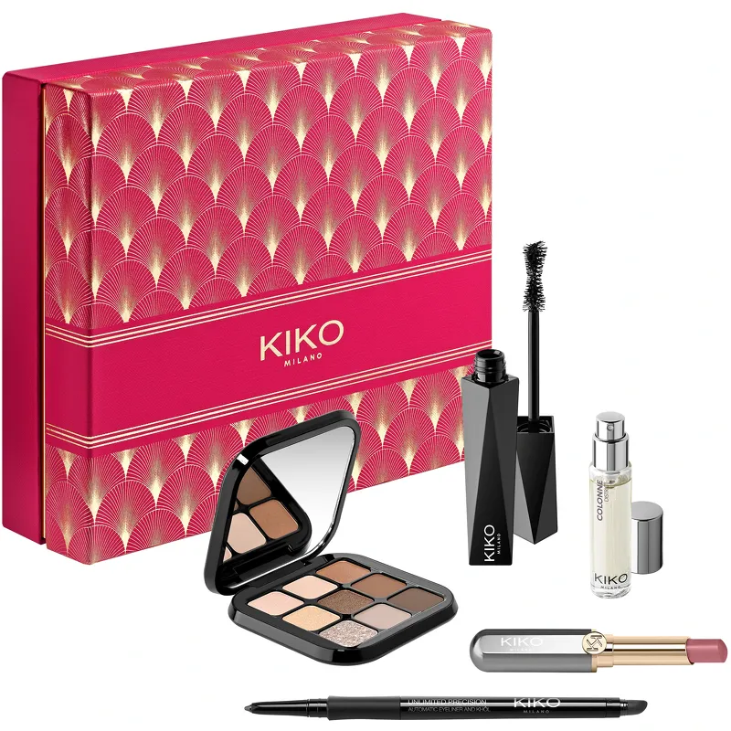 KIKO Milano Twist 'N Twinkle Holiday All That Glams Make Up Gift Box (Limited Edition)