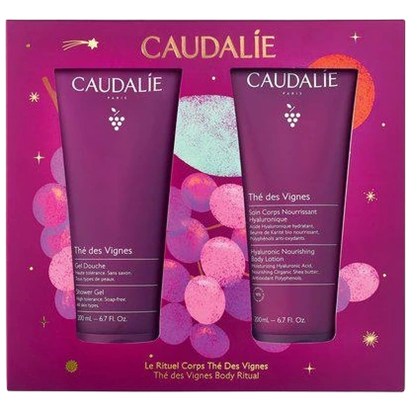Caudalíe Thé des Vignes Gaveæske 2 x 200 ml