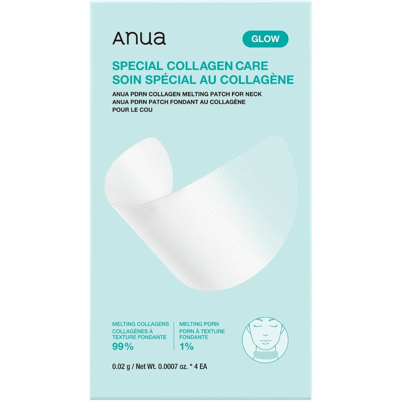Anua PDRN Collagen Melting Patch For Neck 4 pcs