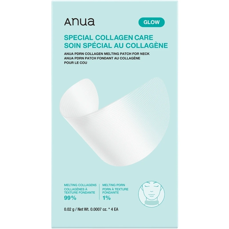 Anua PDRN Collagen Melting Patch For Neck 4 pcs