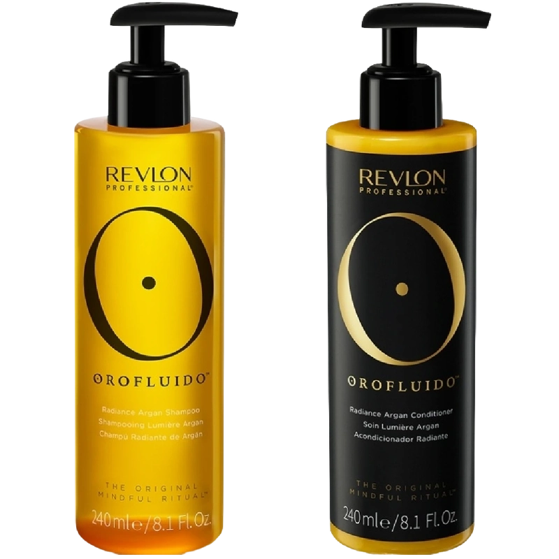 Revlon Orofluido Radiance Argan Shampoo & Conditioner Set