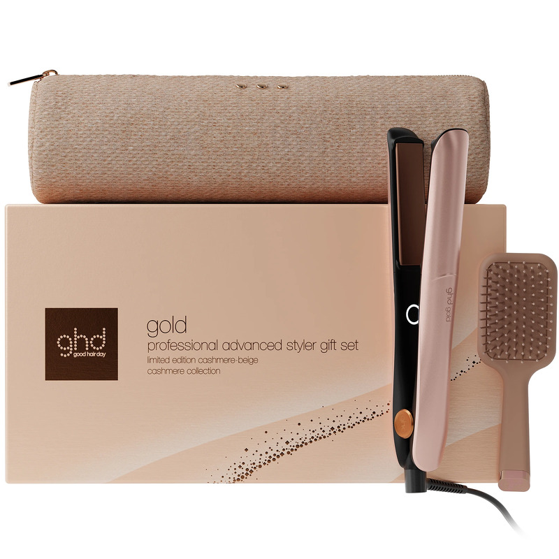 ghd Gold Hair Glattejern Gaveæske - Cashmere Beige (Limited Edition)