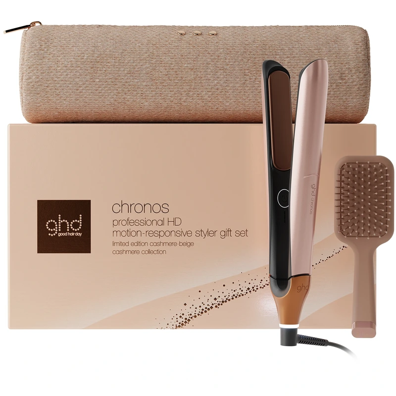 ghd Chronos Hair Straightener Gift Box - Cashmere Beige (Limited Edition)