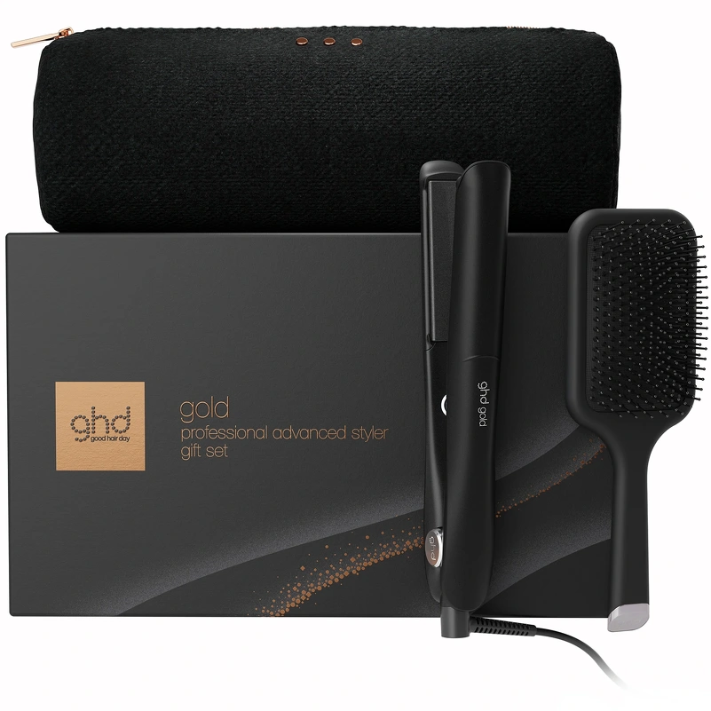 ghd Gold Hair Straightener Gift Box - Black (Limited Edition)