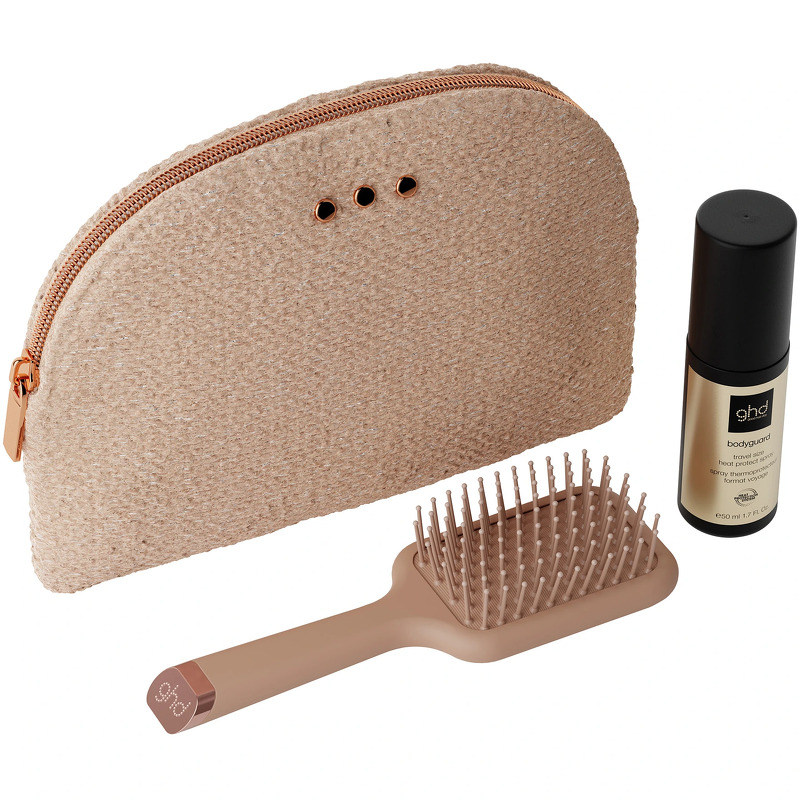 ghd Style Gaveæske - Mini The All-Rounder Paddle Brush & Mini Bodyguard (Limited Edition)