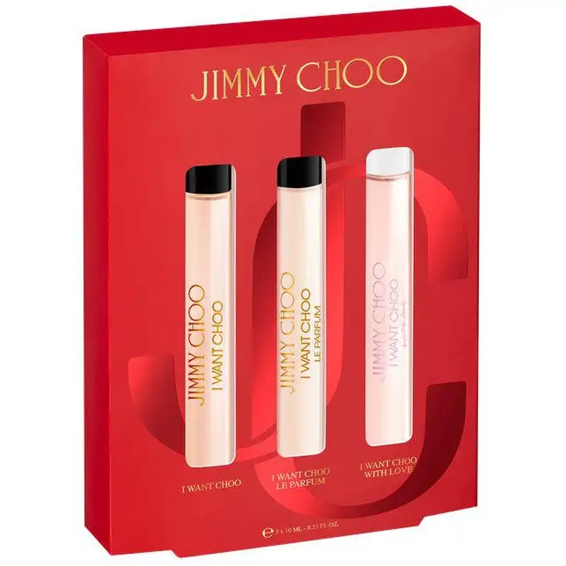 Jimmy Choo I Want Choo EDP Trio Gift Box 3 x 10 ml
