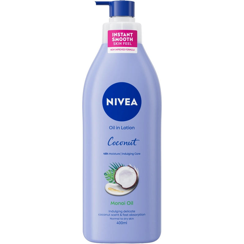 Nivea Coconut Body Lotion 400 ml (GWP)