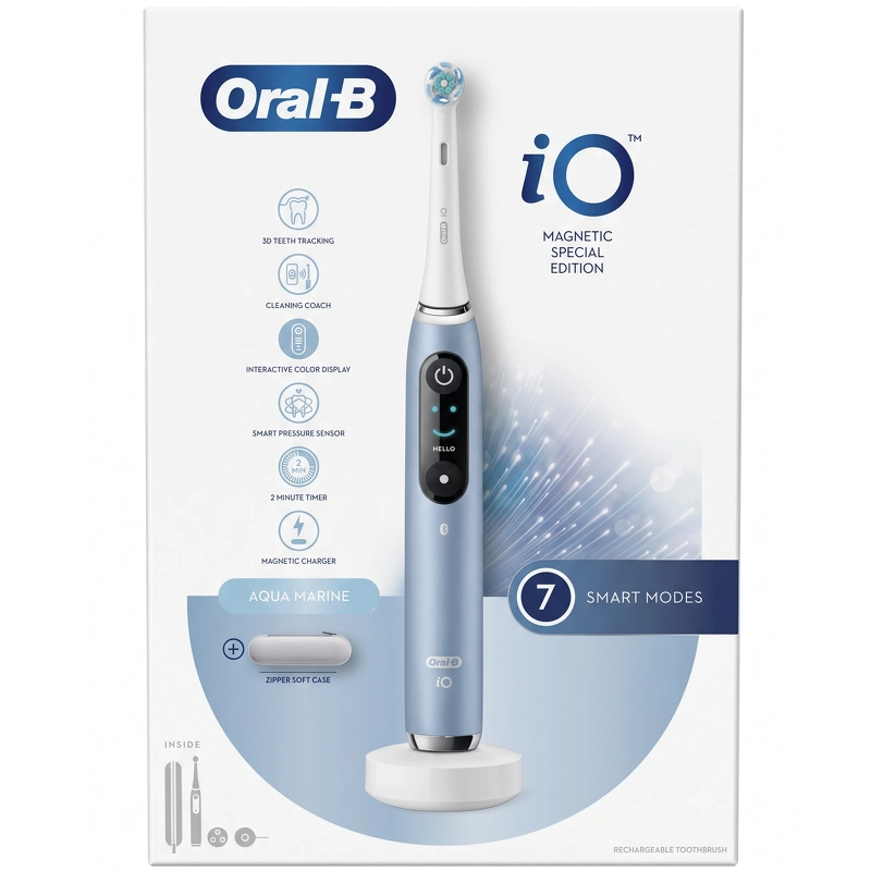 Oral-B iO9 Electric Toothbrush - Aqua Marin
