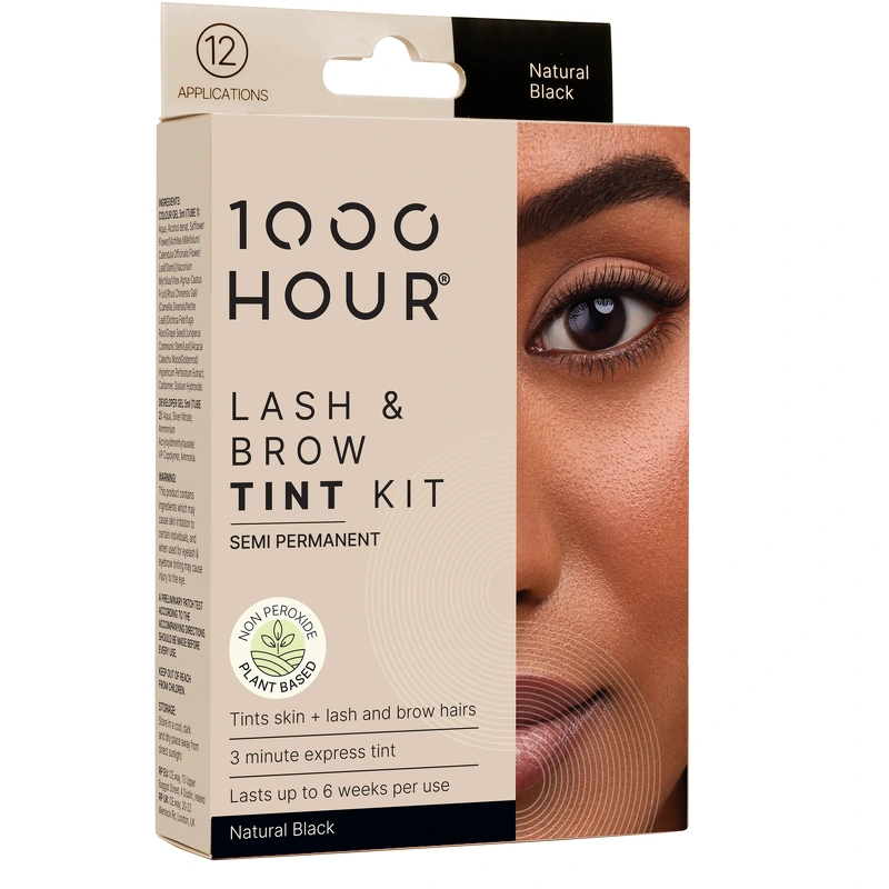 1000 Hour Lash & Brow Tint Kit - Black