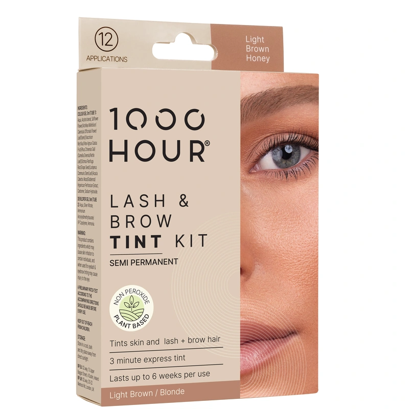 1000 Hour Lash & Brow Tint Kit - Light Brown/Blonde