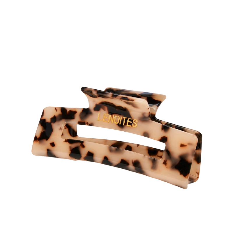Lenoites Hair Claw - Nude Leopard