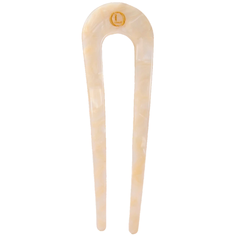 Lenoites French Hair Pin - Desert Beige