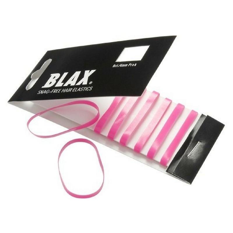 Blax Hair Elastics 8 Pieces - Pink thumbnail