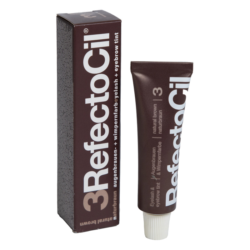 RefectoCil Eyelash and Eyebrow Tint 15 g - 3 Natural Brown