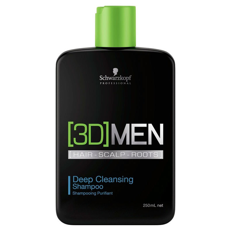Foto van 3D MEN Deep Cleansing Shampoo 250 ml US