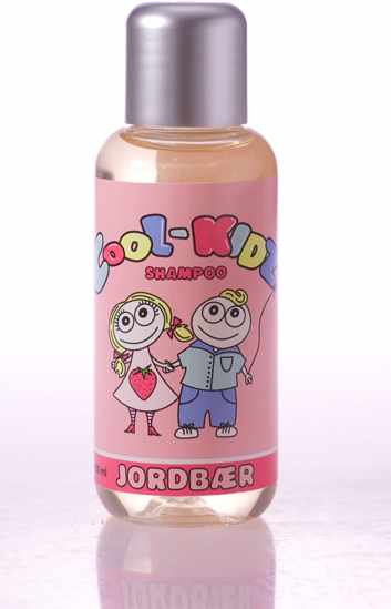 Foto van Cool-Kidz Jordbaer Shampoo 250 ml