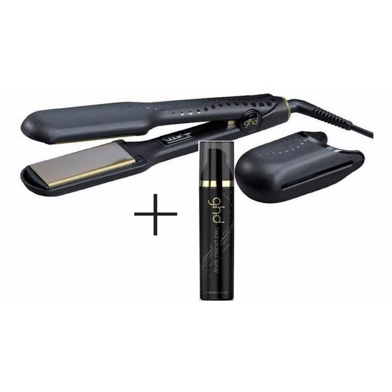 ghd V Gold Classic Max Styler + ghd Heat Protect Spray