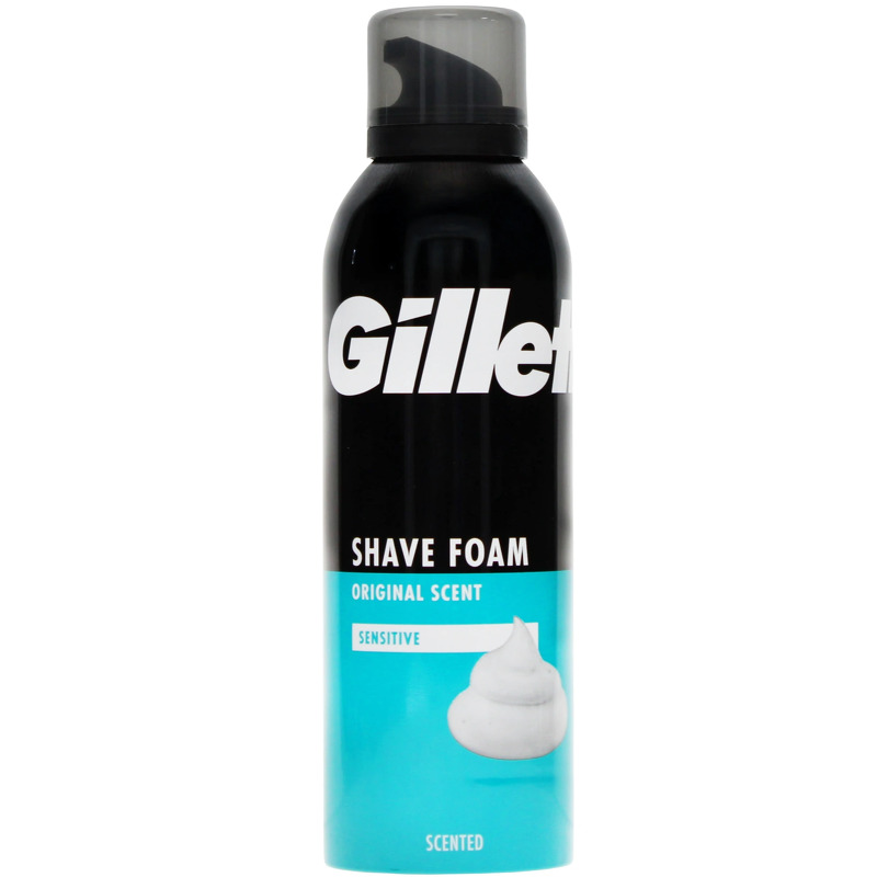 Gillette Shaving Foam Sensitive Skin 200ml Shaving Cream For Sensitive Skin