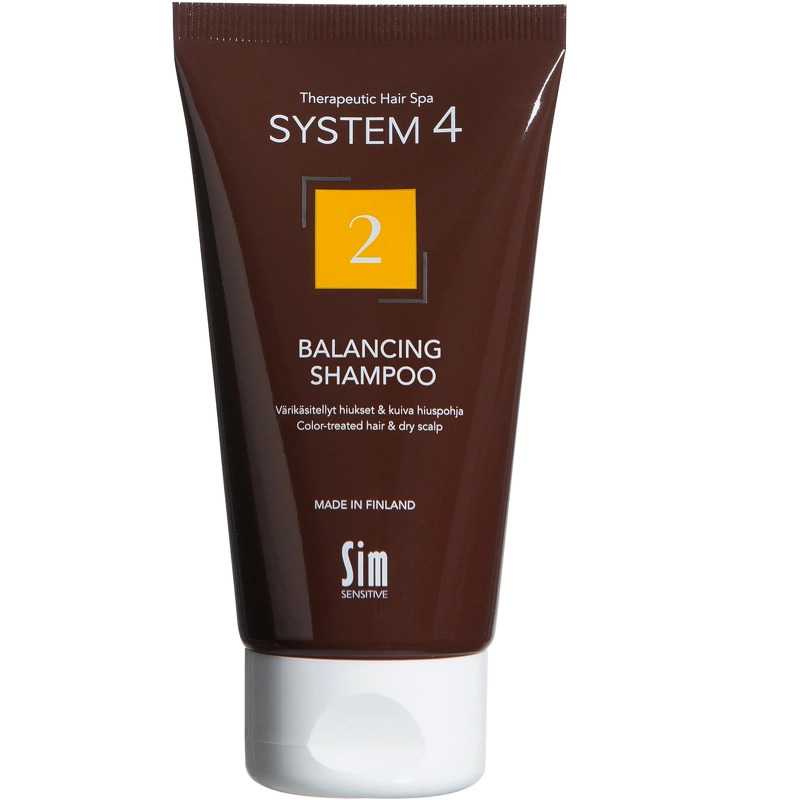 System 4 2 Balancing Shampoo For Dry Hair & Scalp 100 ml