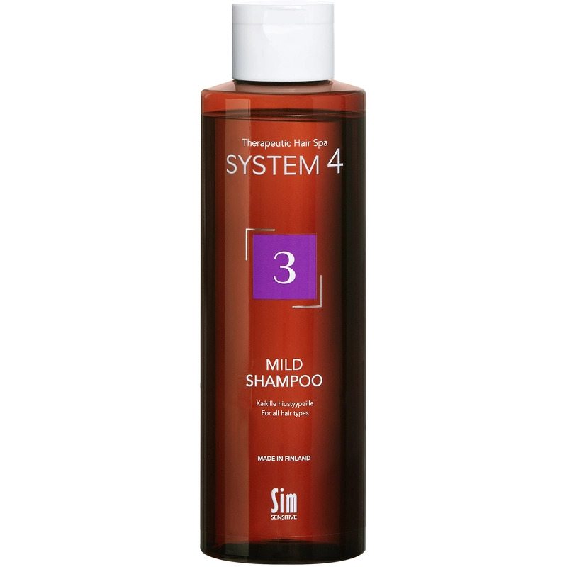 System 4 3 Mild Shampoo For All Hair Types 250 ml