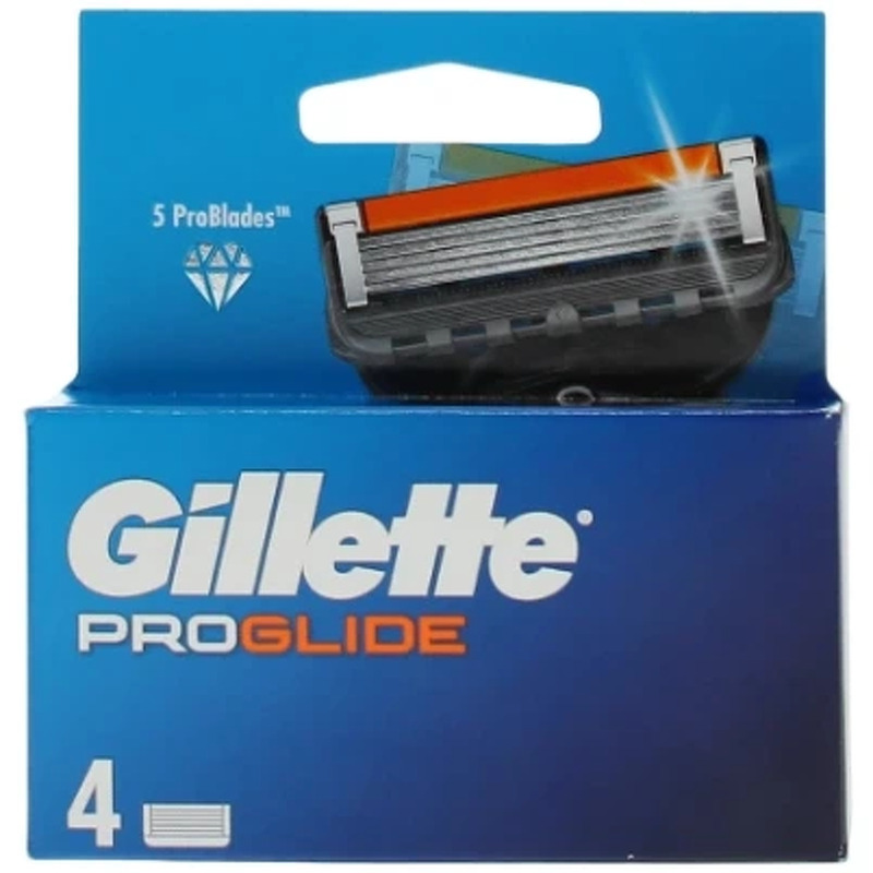 Gillette Fusion Proglide 4 pieces