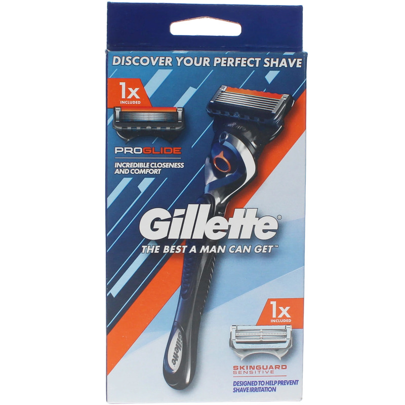 Gillette Fusion Proglide Razor + 1 Blade