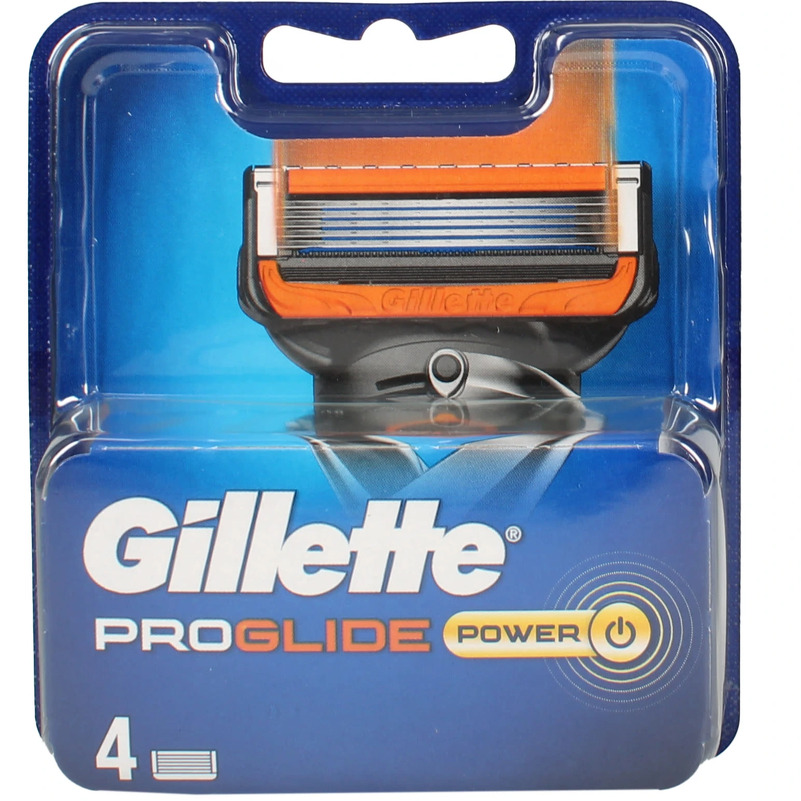 Gillette Fusion Proglide Power 4 pieces
