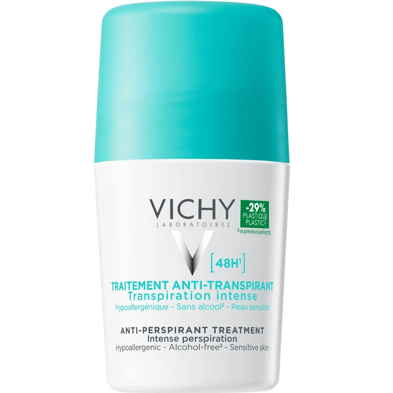 Tilbud Vichy 48H Intense Anti Perspirant Roll On Deodorant 50 ml køb billig