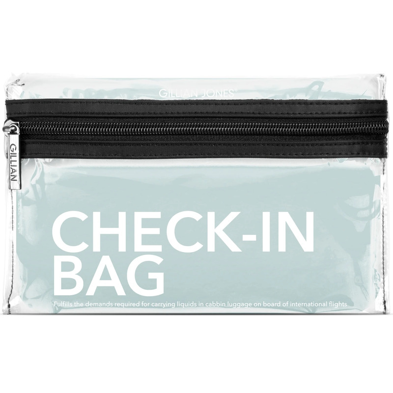 Gillian Jones Check-In Bag i PVC Fri Plast (1 stk)