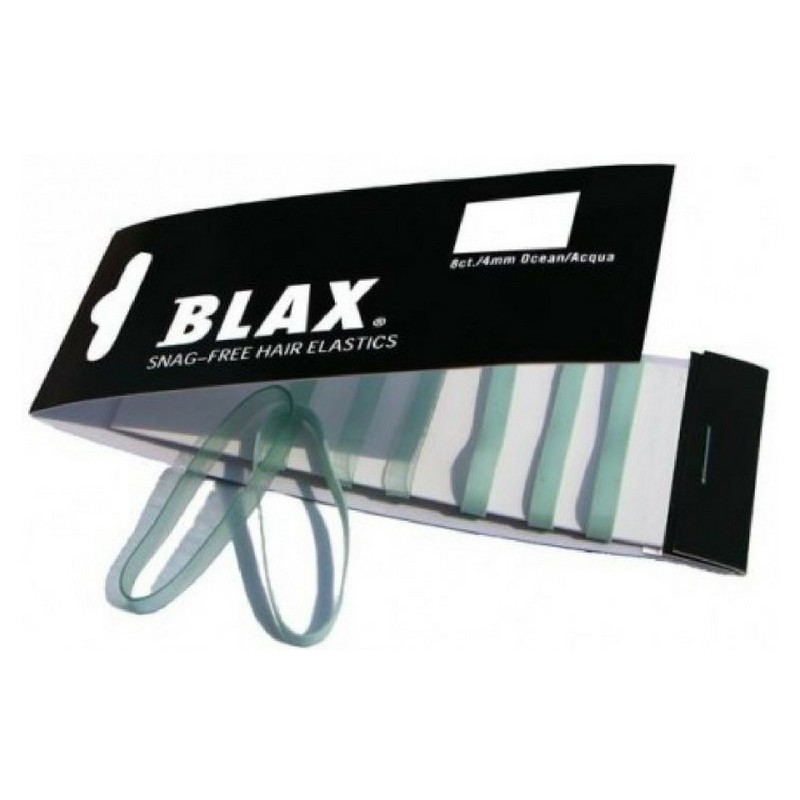 Blax Hair Elastics 8 Pieces - Ocean (U) thumbnail
